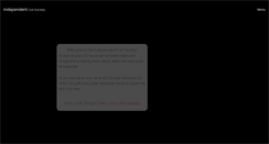 Desktop Screenshot of catsociety.org